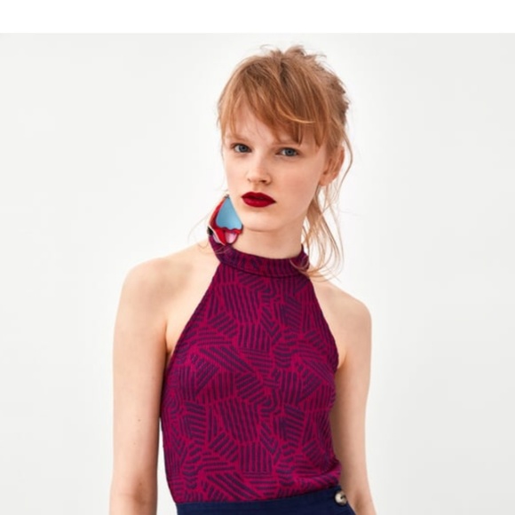 Zara Tops - NEW! Zara Trafaluc Halter Neck Top